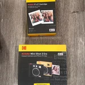 Kodak Mini Shot 3 Era Instant Camera And Photo Printer - Yellow