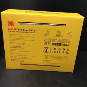 Kodak Mini Shot 3 Era Instant Camera And Photo Printer - Yellow
