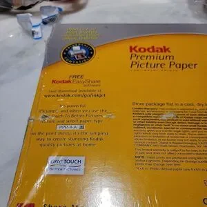 Kodak Premium Picture Paper High Gloss 100 Sheets