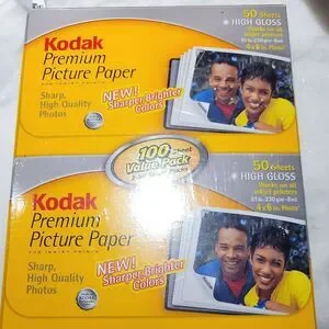 Kodak Premium‎ Picture Paper High Gloss 100 Sheets