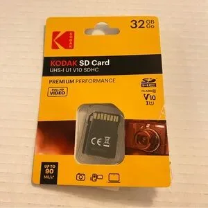 KODAK SD Card 32GB UHS-I U1 V10 SDHC