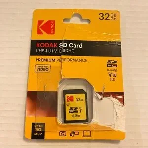 KODAK SD Card 32GB UHS-I U1 V10 SDHC
