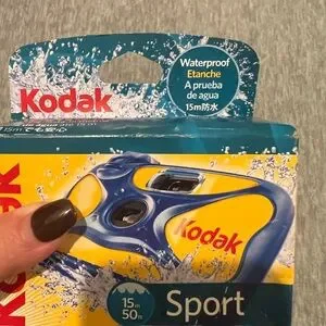 Kodak Sport Underwater Single Use Disposable Camera 800 Speed 27 Exposure New