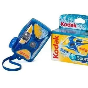 Kodak‎ sport underwater single use disposable camera 800 speed 27 exposure new