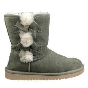 Koolaburra X UGG Women’s Green Suede Winter Boot Size US 8119