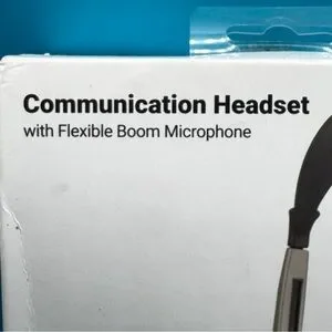 Koss CS100 Communication Headset W/ Flexible Boom Microphone New Sealed