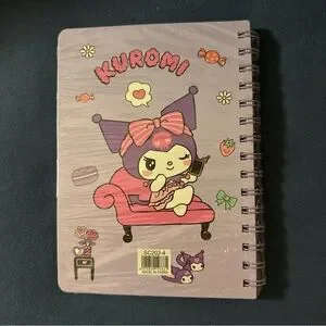 Kuromi Magnetic Clasp Spiral Notebook New / Sealed The Perfect Gift