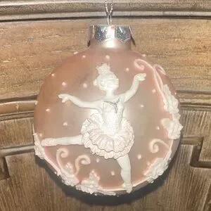 Kurt Adler Ballerina Christmas Ornament