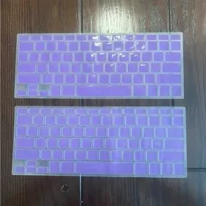 Kuzy Purple Keyboard Cover Skin Set Of 2