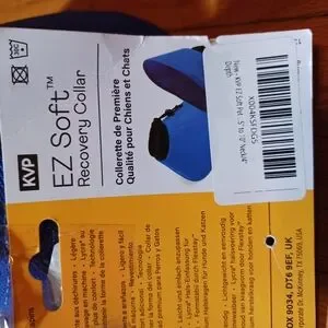 KVP EZ Soft Recovery Collar - Blue