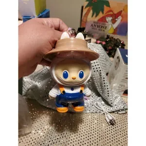 Labubu Fall In Wild Neck Mini Fan
