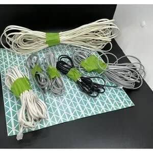 Landline Home Telephone Chords LOT 6 Assorted Lengths