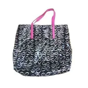 Large kate spade tote shopping bag pvc