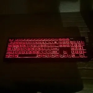 Large Print Backlit Keyboard Wired USB Lighted Computer Keyboard