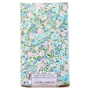 Laura Ashley Floral Dinner Napkins 40 Scallop Edge Blue Shabby Chic Cottagecore