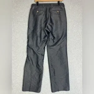 Lauren Ralph Pants Mens 32x32 Dress Slacks Classic Fit Flat Front Work Sheen