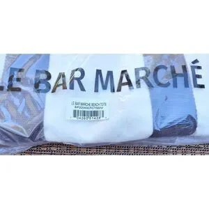 LE BAR MACHE X CURATEUR BEACH TOTE NWT