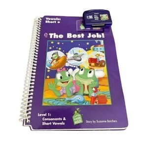 LEAPFROG LEARNING SYSTEM LONG VOWELS  BOOKS LEVEL 1 SET OF 3