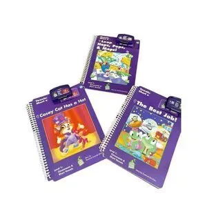 LEAPFROG LEARNING SYSTEM LONG VOWELS BOOKS LEVEL 1 SET OF 3