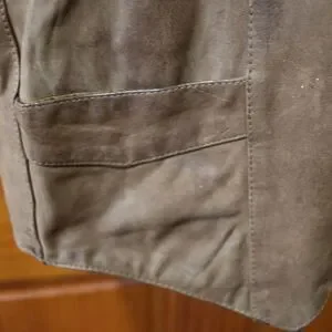 Leather Gallery Vintage Brown Leather Vest 52