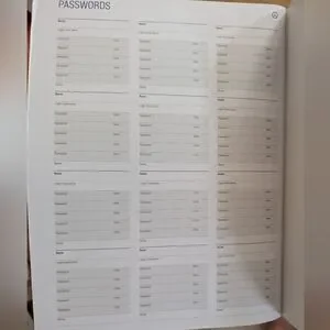 Leather Planner 2025 - 2026 Work From Home Series