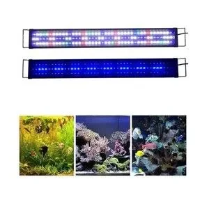 LED Aquarium Light 24/7 Expandable 24-30" Adjustable Timer Brightness READ