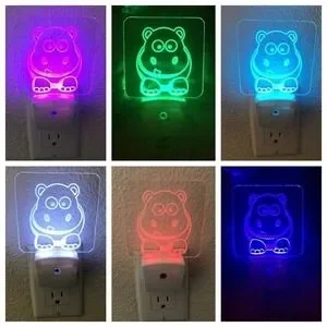 LED color Changing Nightlight~Laser Engraved~Your Choice Can Be Customized