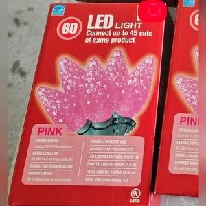 LED STAY COOL String Light Set Each 60 Lights 15.9 Ft Length NIB