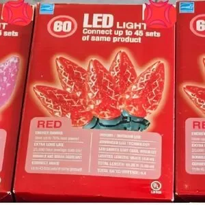 LED STAY COOL String Light Set Each 60 Lights 15.9 Ft Length NIB