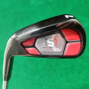 Lefty iS1 Impact Slot Trainer 7 Iron Steel Shaft Swing Contact Feedback Grip OK