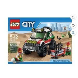 LEGO City Great Vehicles 4 x 4 Off Roader Kit (176 Piece)