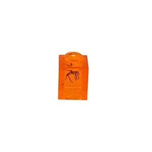 LEGO Jurassic Park World Mosquito Amber Trans Orange Brick 1x1 Dinosaur DNA