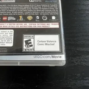 Lego The Lego Movie Play Station 3 Game No Manual