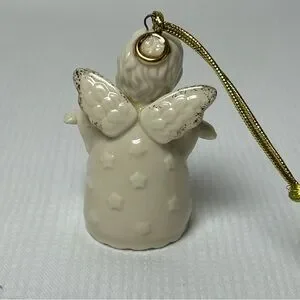 Lenox Angel Wishes Christmas Tree Small Bell Ornament
