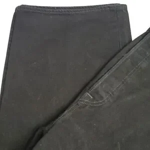 LEVIS 501 Black Jeans. BUTTON FLY Size W 50 L 32