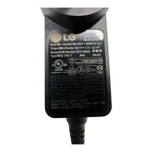 LG AC Adapter Charger 19.0V 1.7A 32.3W Model AD2138620 055LF Laptop Power Supply