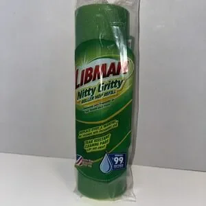 Libman Nitty Gritty Roller Mop Refills Head Replacement Green Yellow