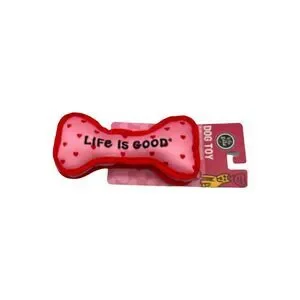 Life Is Good Valentine Dog Toy