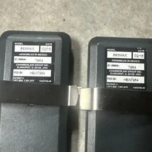 Liftmaster 893MAX 3 Button Visor Remote Control Garage Door Opener 2 Pack