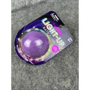 Light Up Bath Fizzer Purple Grape Light Up Your Bath Color Change NWT‎