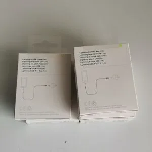 LIGHTNING TO USB CABLE (1m) Pack Of 5