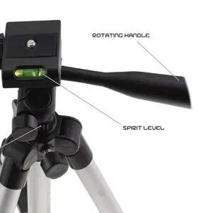 Lightweight Aluminum Camera Tripod