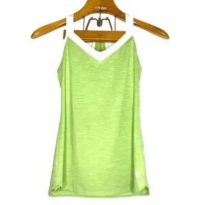 Lija Women Radiant Golf Tank Heather Leaf Green Size: S/P Lija Women Radiant Golf Tank Heather Leaf Green Size: S/P