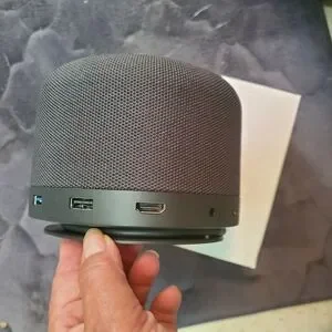 Like New 12 In 1 USB C Hub With Speaker And Wireless Charger