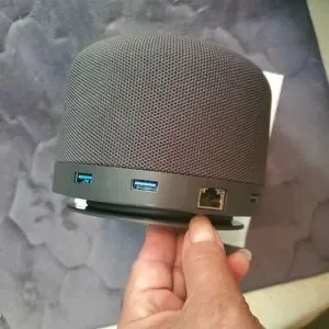 Like New 12 In 1 USB C Hub With Speaker And Wireless Charger