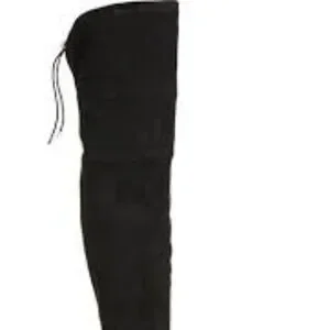 LIKE NEW SAM EDELMAN OTK PALOMA BLACK SUEDE BOOTS SIZE 7- RETAIL $398