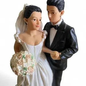 Lillian Rose Hispanic Wedding Cake Topper Couple Bride And Groom
