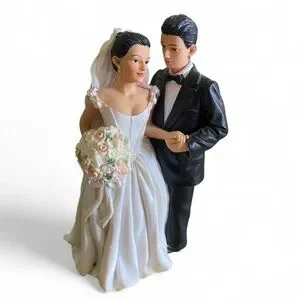 Lillian Rose Hispanic Wedding Cake Topper Couple Bride and Groom