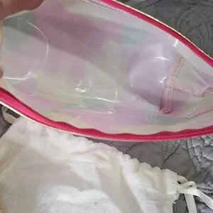 Lilly Pulitzer For Estee Lauder Make-up Bag & Estee Lauder Black Jewelry Box