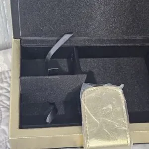 Lilly Pulitzer For Estee Lauder Make-up Bag & Estee Lauder Black Jewelry Box